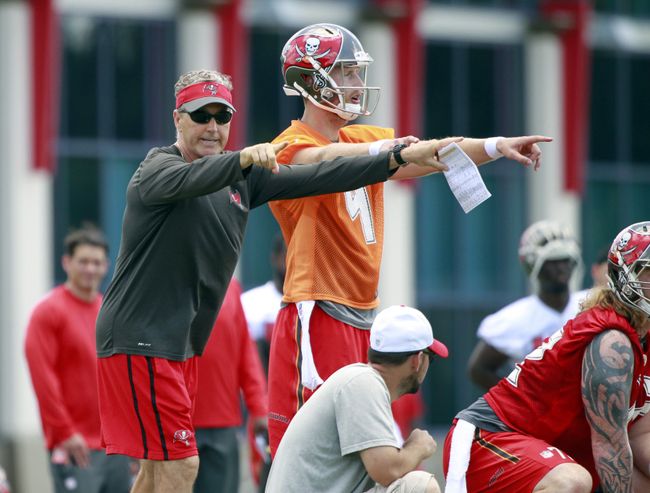 Dirk Koetter looks to help the Bucs defense improve in 2015. (Courtesy of Kim Klement/USA Today Sports)