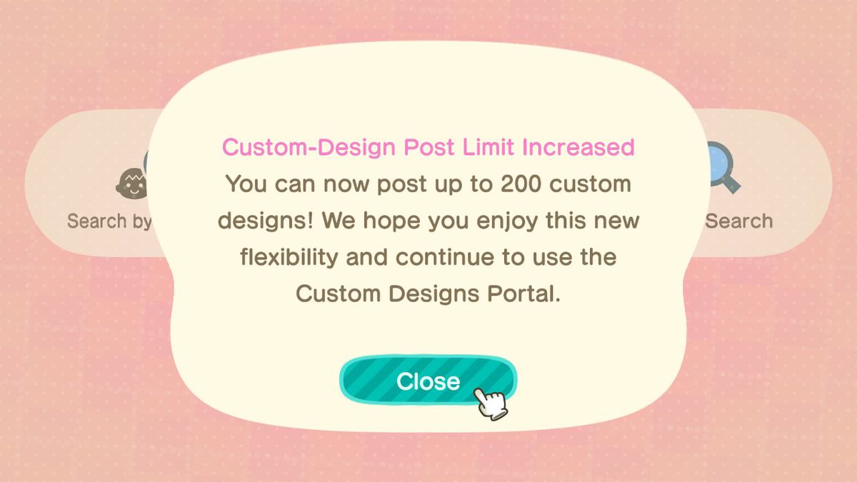 custom-design post limit increased