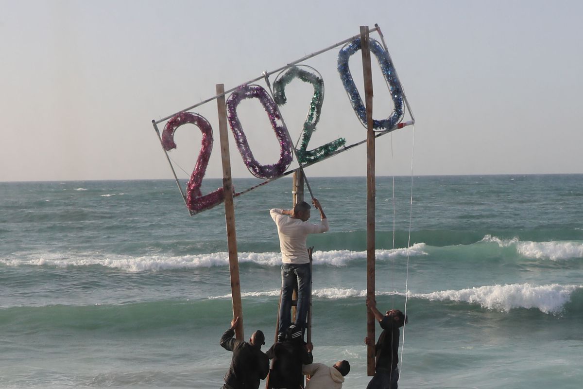 New Year 2020 In Gaza
