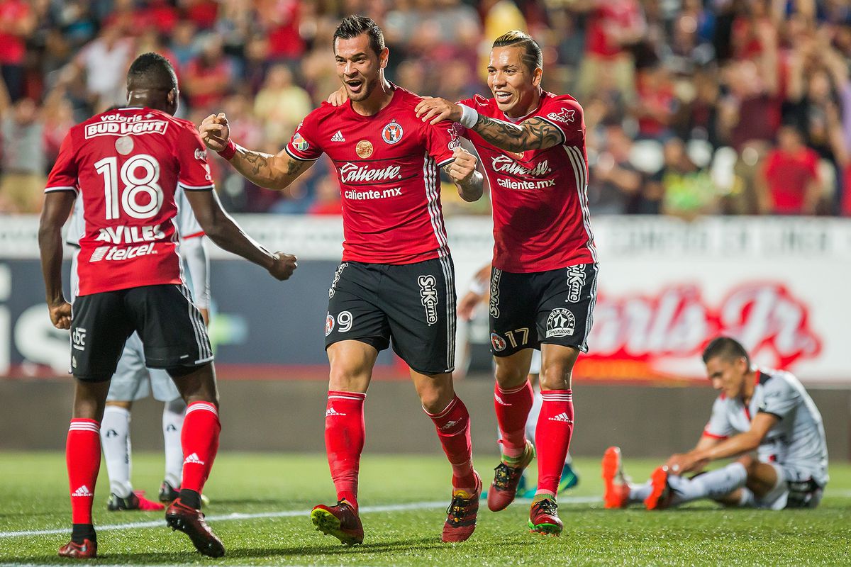 Dayro Moreno, Avilés Hurtado, and Milton Caraglio were the offensive engine of Xolos in 2016.