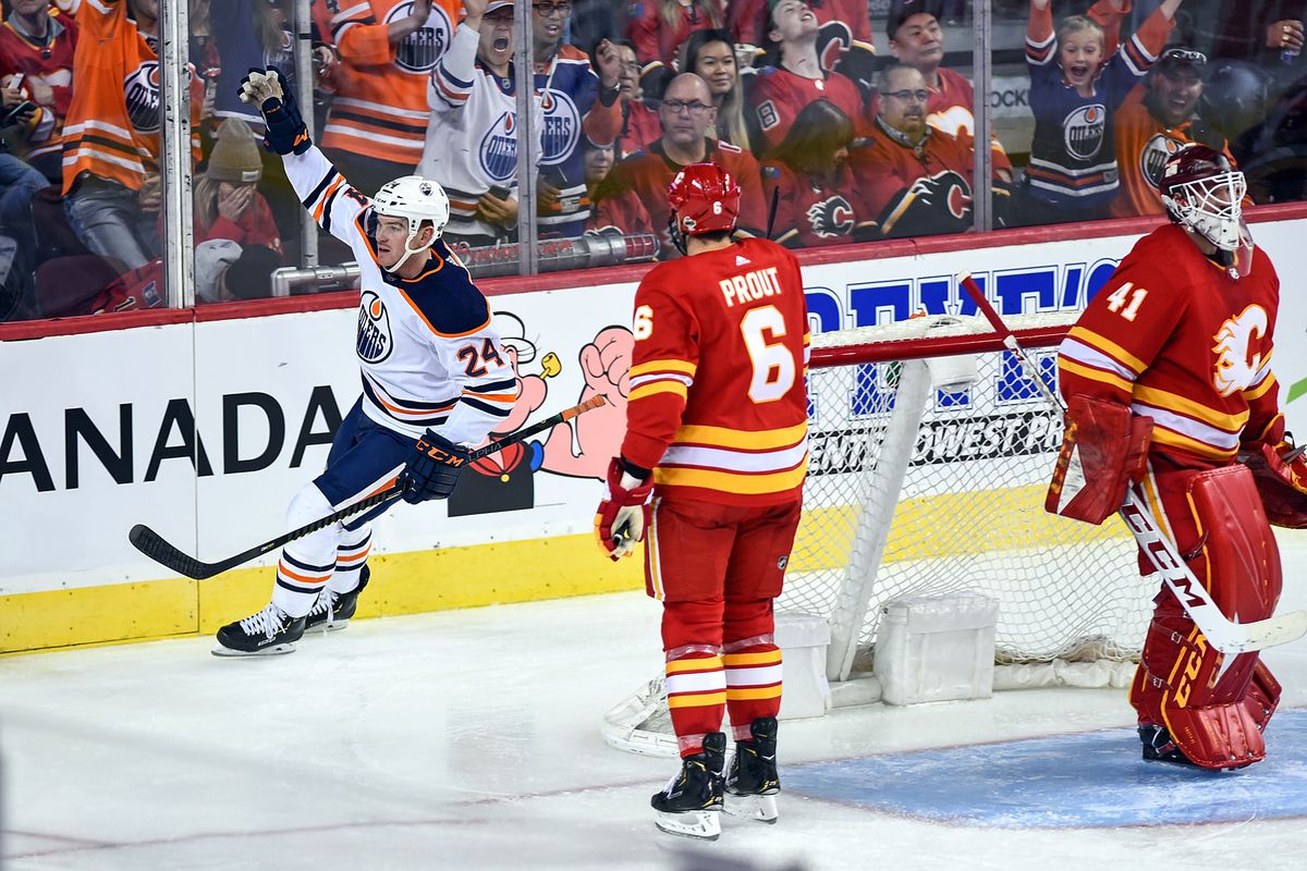 NHL: APR 06 Oilers at Flames