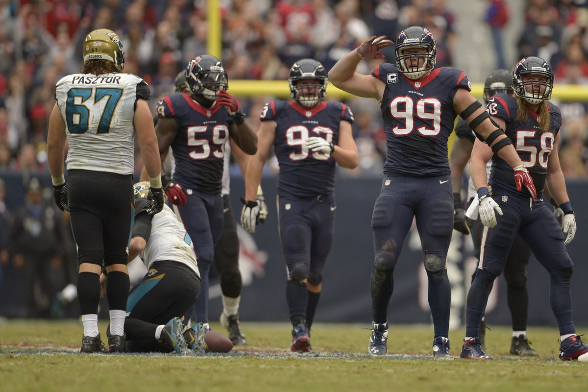 Whatever scheme the Texans will be using, you can bet J.J. Watt will be saluting a-plenty.