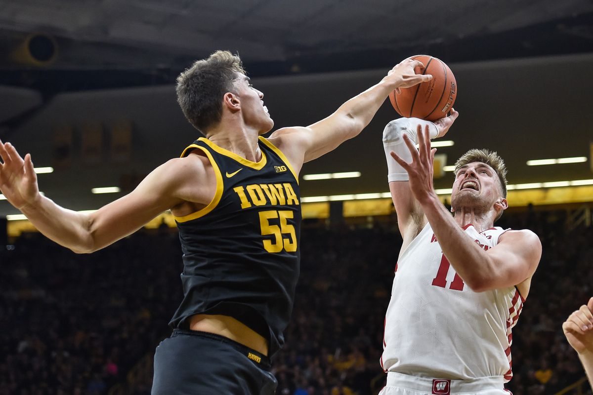 NCAA Basketball: Wisconsin at Iowa