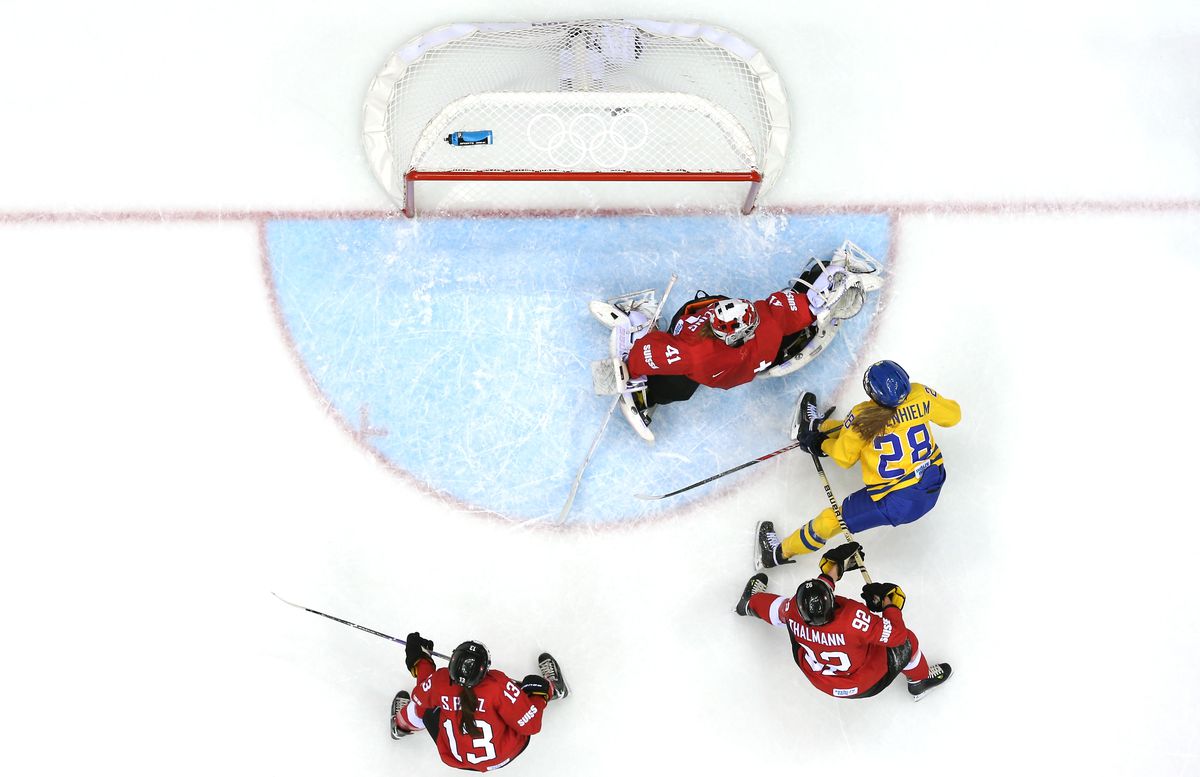 Ice Hockey - Winter Olympics Day 13 - Switzerland v Sweden
