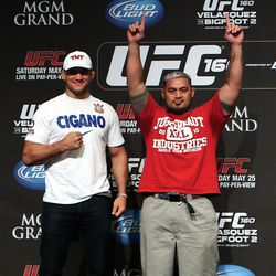 UFC 160 media day photos