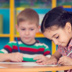 Study finds that among kindergartners who struggle equally with focus, regulating emotions, delaying gratification and forming positive relationships, girls still do better than boys in the long run.