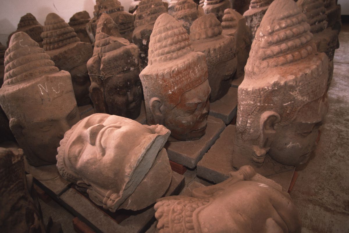 The Conservation d’Angkor, dubbed the largest Khmer museum...