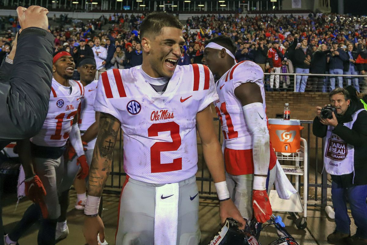 COLLEGE FOOTBALL: NOV 25 Ole Miss at Mississippi State