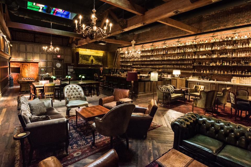 A picture of the Multnomah Whiskey Library