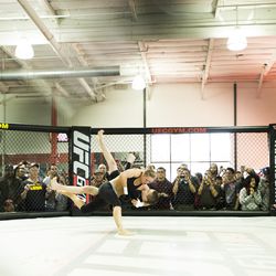 UFC 157 workout photos