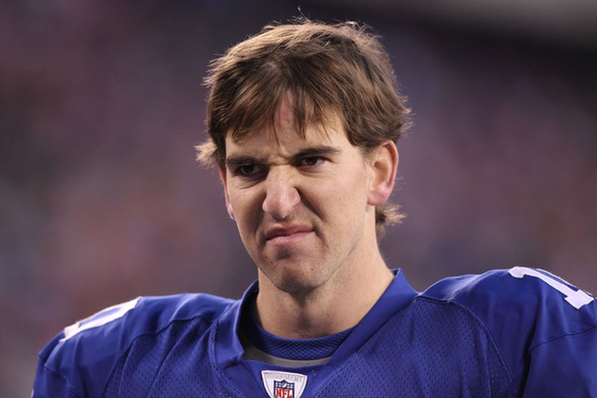 Manning-face is back. You can't beat an American original