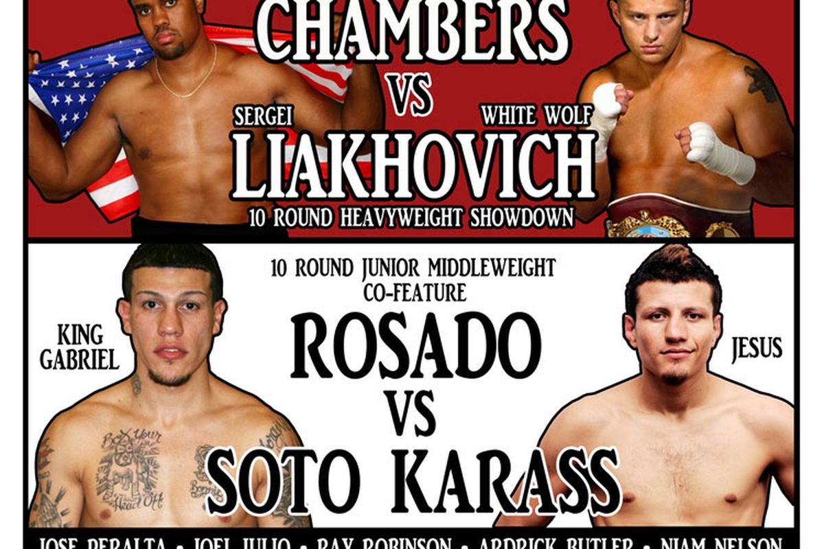 Eddie Chambers faces Sergei Liakhovich in the NBC Sports boxing debut on January 21.