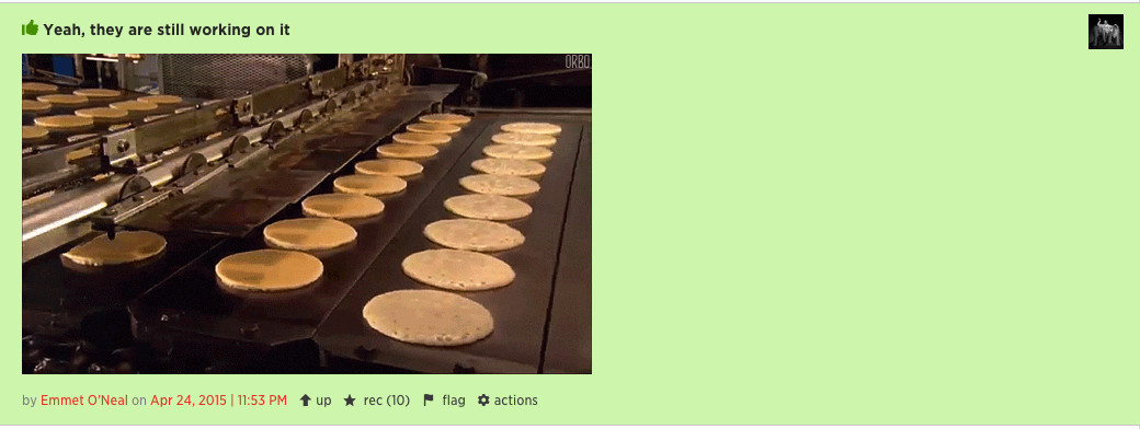 pancake anticipation