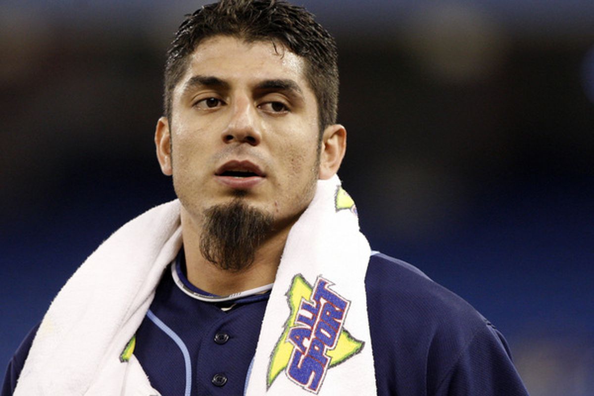 Can Mr. Garza start a winning streak against the Marlins? (Photo by Abelimages/Getty Images)