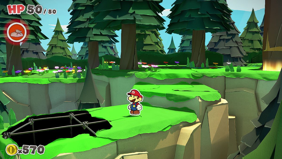 Paper Mario: The Origami King guide: Whispering Woods collectibles locations
