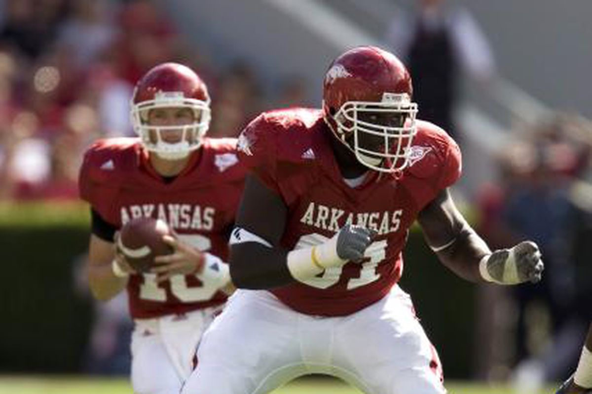 For No. 61, you can't do much better than former Hog, Robert Felton