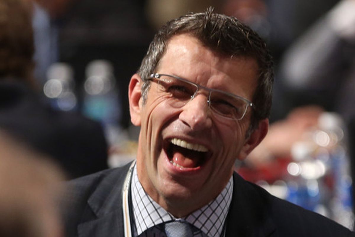 Even Marc Bergevin finds watching the Bulldogs hysterical.