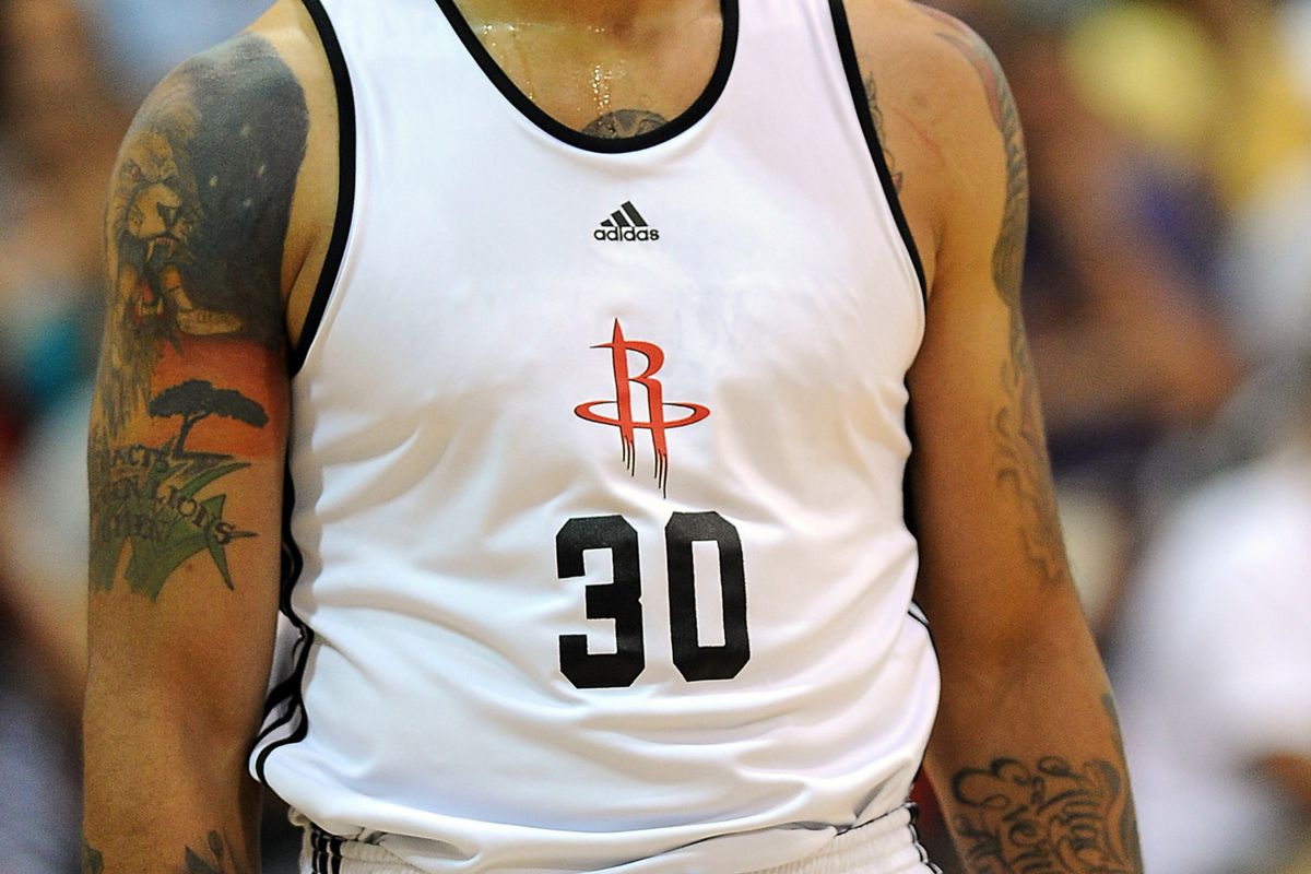 July 18, 2012; Las Vegas, NV, USA; Houston Rockets forward Royce White (30) during the first half of the game against the Chicago Bulls at Cox Pavilion. Mandatory Credit: Jayne Kamin-Oncea-US PRESSWIRE