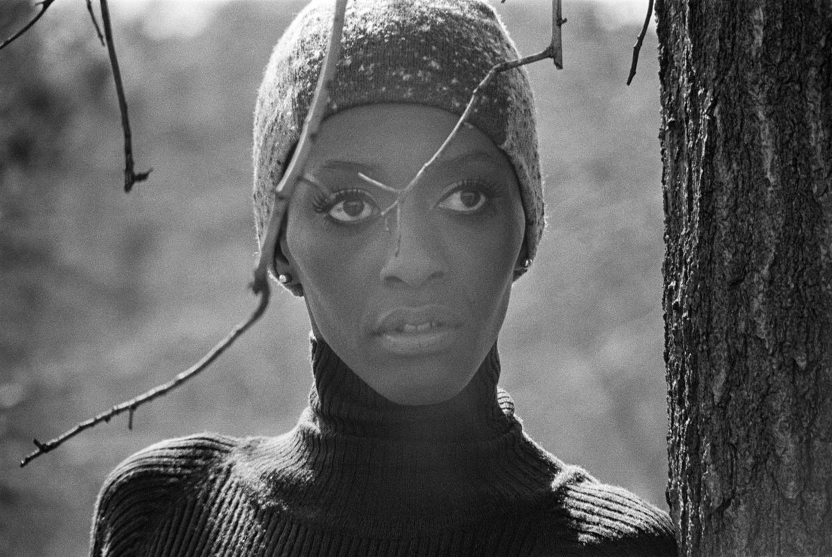 Bethann Hardison in an archival photo featured in Invisible Beauty.