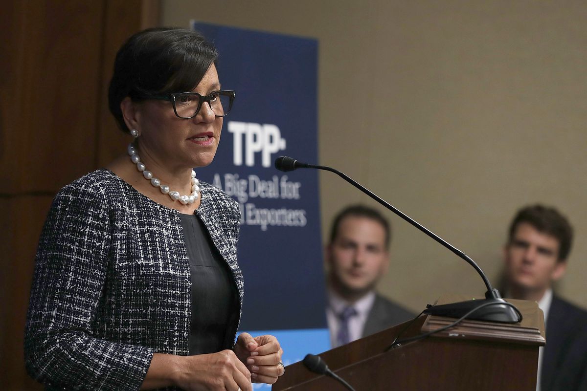 Commerce Secretary Penny Pritzker Discusses Trans-Pacific Partnership