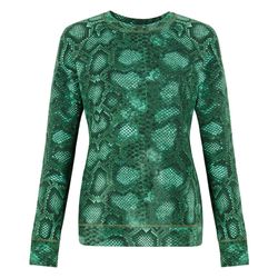 Sweatshirt in Green Python Print, $29.99 (Target.com Exclusive)
