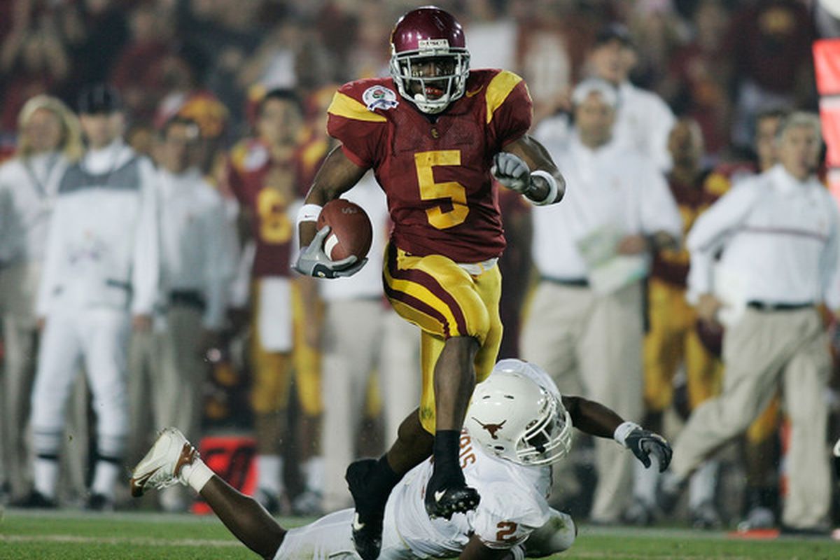 Former USC Running back Reggie Bush, now the starting running back for the Miami Dolphins, is one of ten running backs to be picked in the top 10 of a draft since 2000.