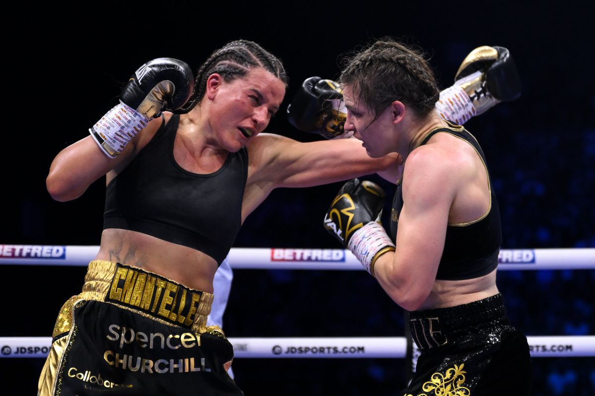 Chantelle Cameron says she’ll go down to lightweight for the Katie Taylor rematch