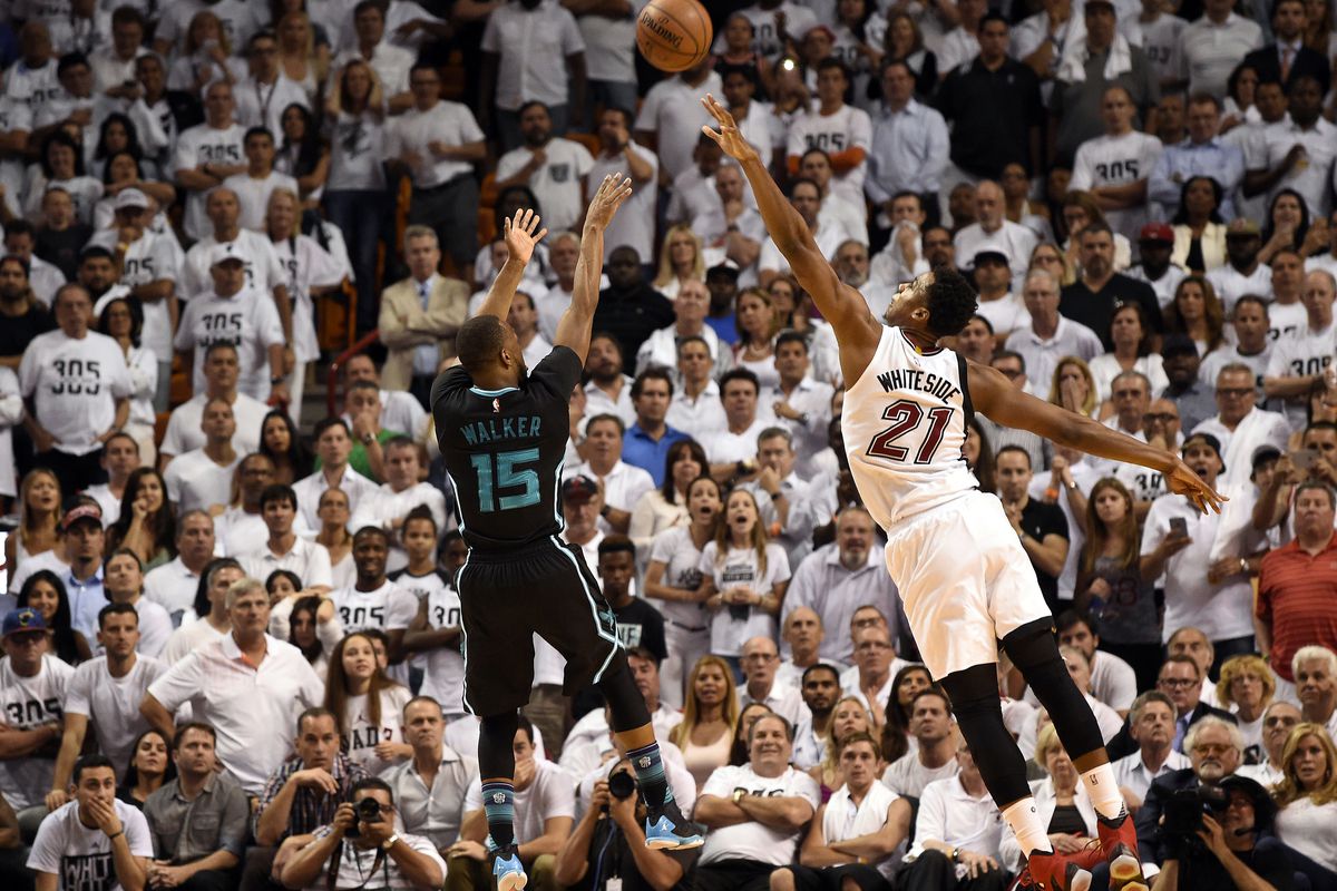 NBA: Playoffs-Charlotte Hornets at Miami Heat