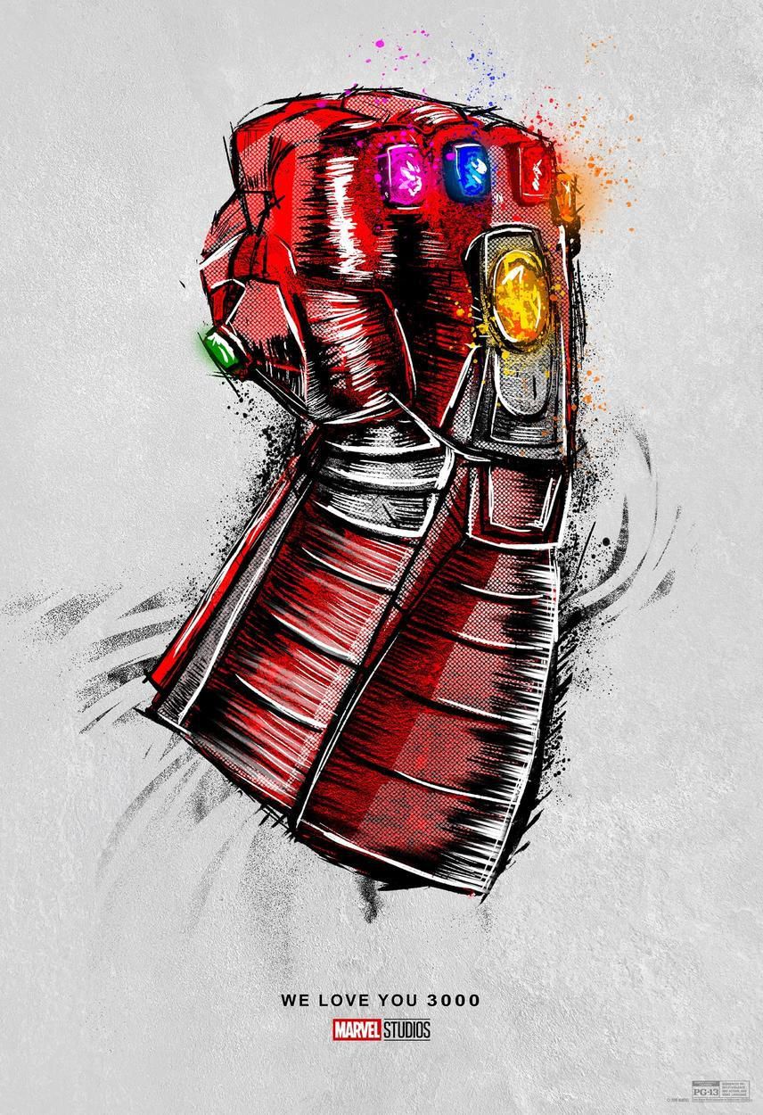An exclusive poster depicting Tony Stark's Infinity Gauntlet will be given to moviegoers who watch "Avengers: Endgame" starting June 28.