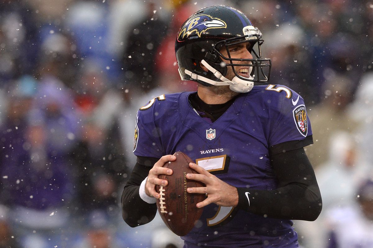 Joe Flacco won't have to worry about the weather this Monday in Detroit. 