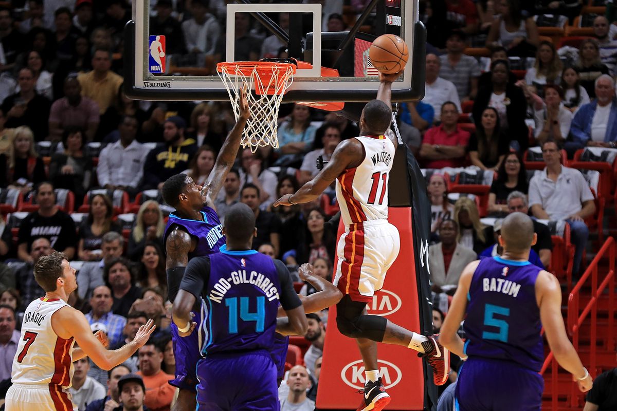 Charlotte Hornets v Miami Heat
