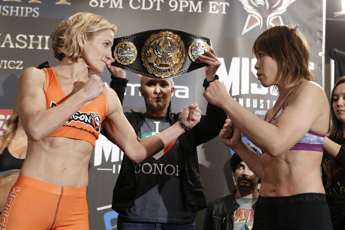 Barb Honchak will put his belt on the line against Takayo Hashi at Invicta FC 9 on Saturday night.