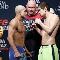 UFC 183 weigh-in photos