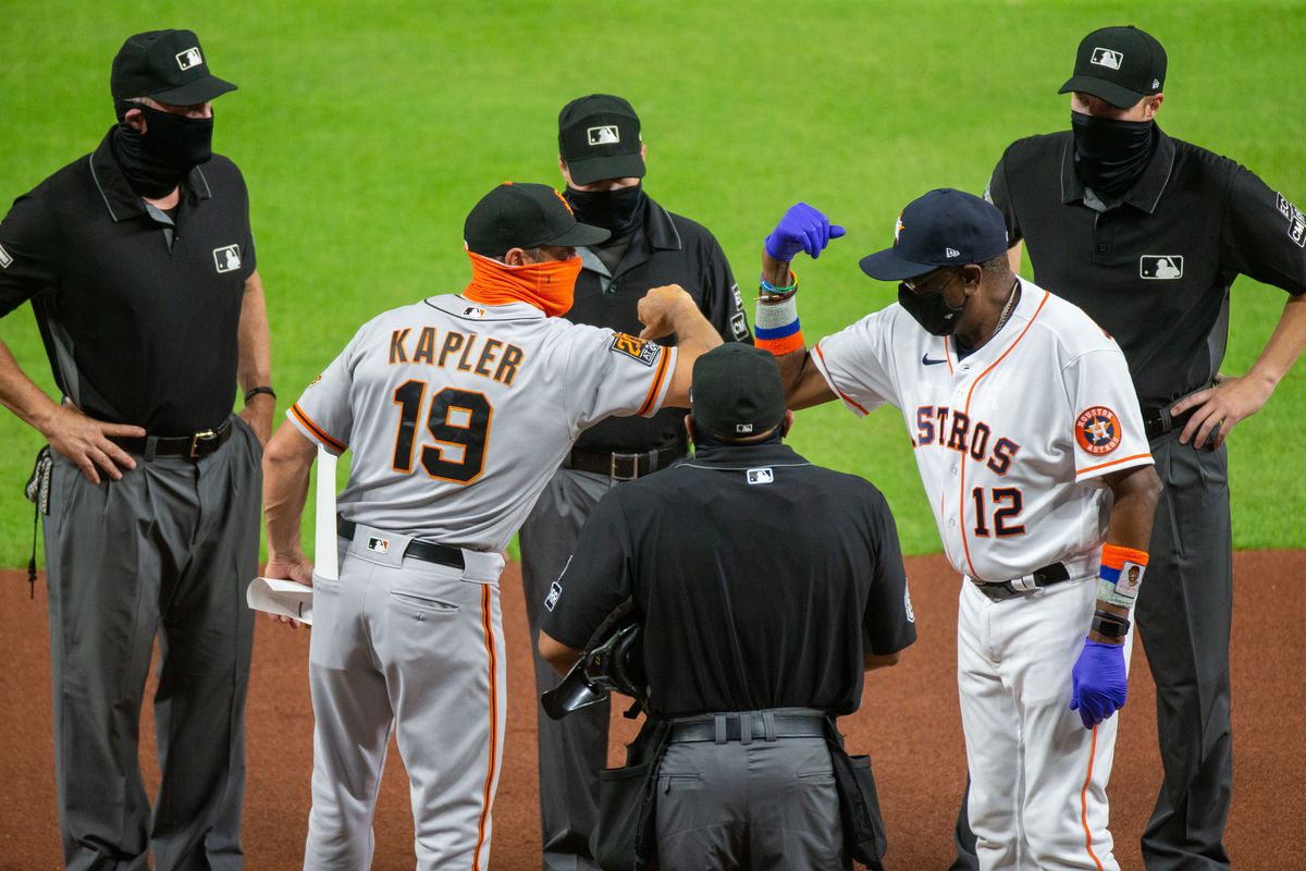 MLB: AUG 11 Giants at Astros