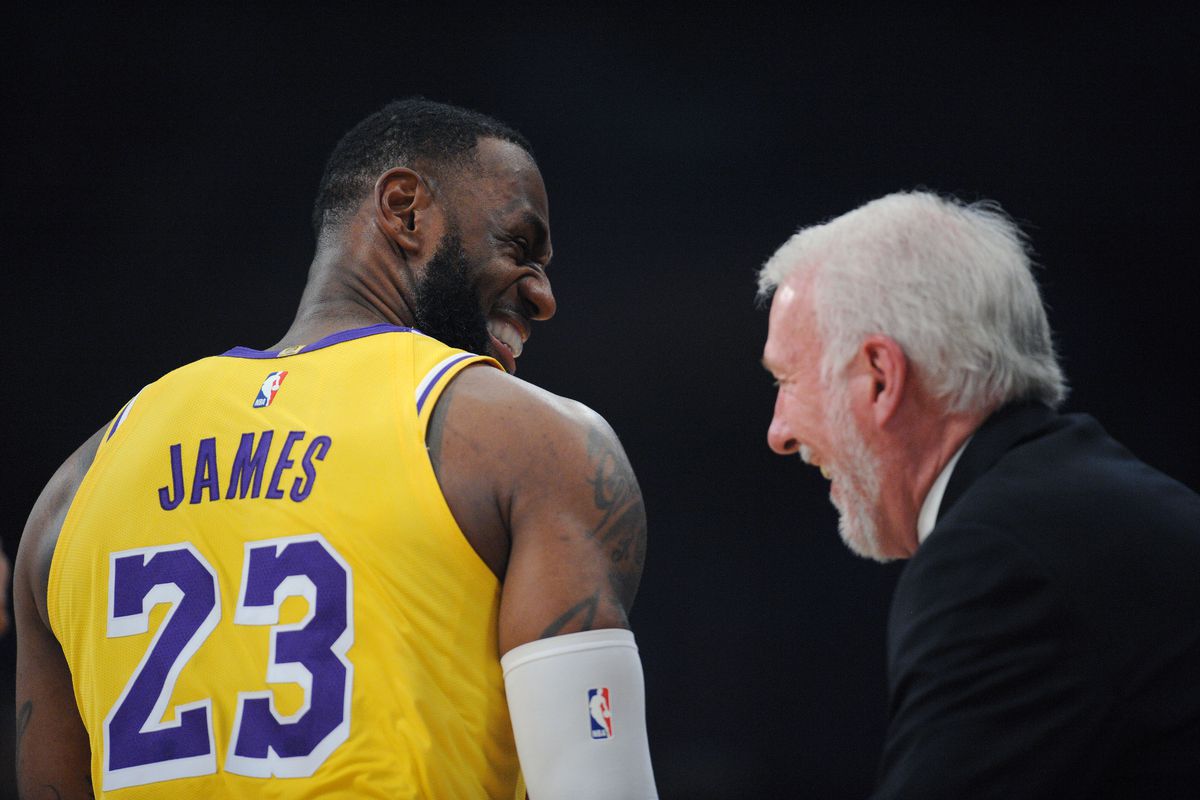 NBA: San Antonio Spurs at Los Angeles Lakers