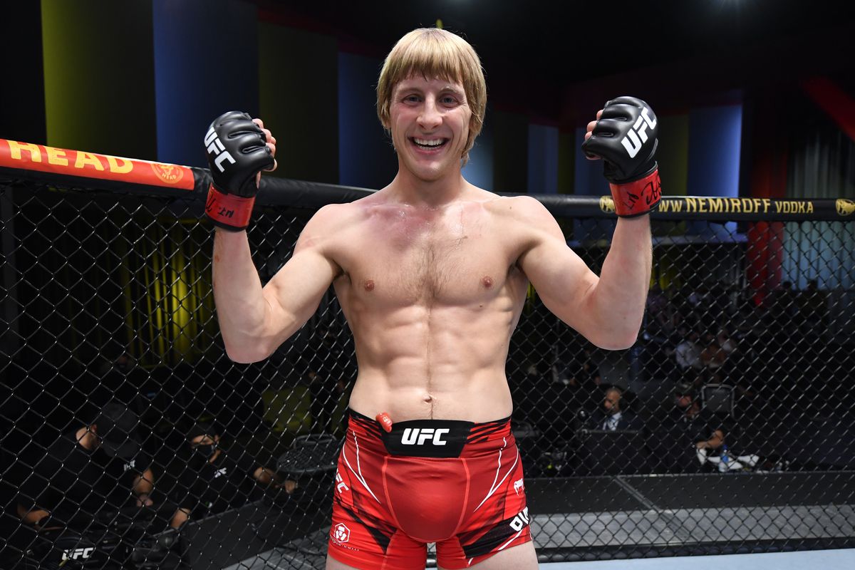 Paddy Pimblett at his UFC debut in September 2021.