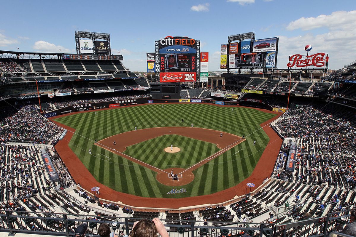 NEW YORK, NY - MAY 05: A general view as the New York Mets play the San Francisco Giants on May 5, 2011 at Citi Field in the Flushing neighborhood of the Queens borough of New York City.  (Photo by Jim McIsaac/Getty Images)