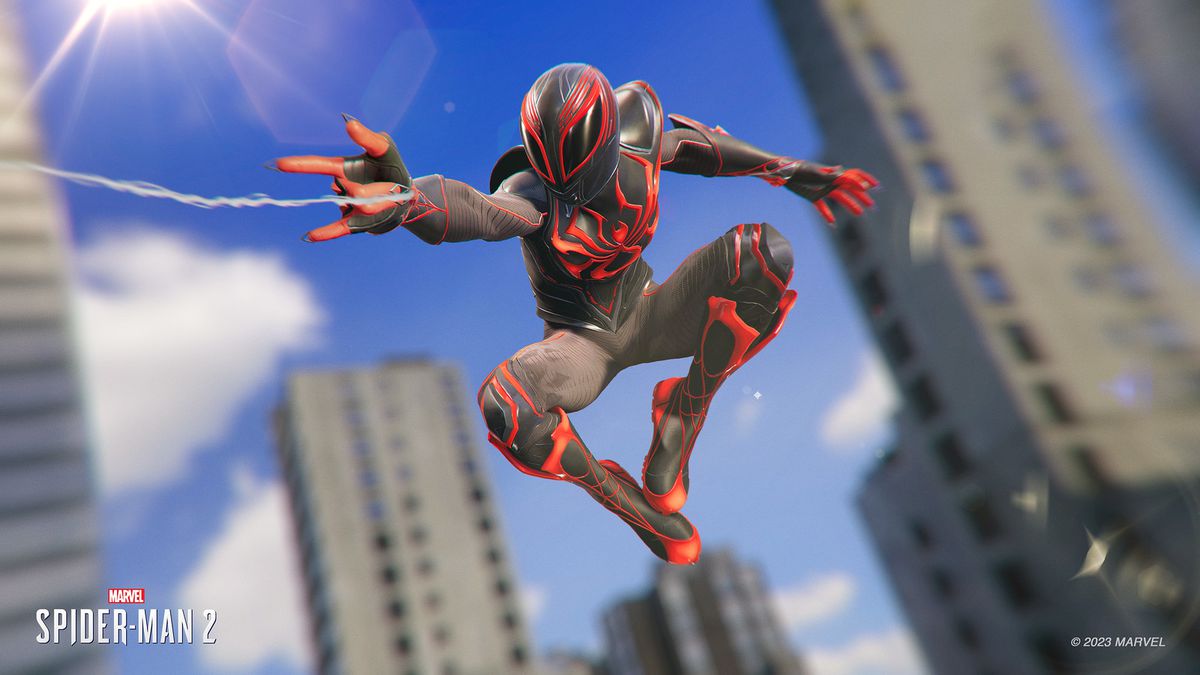 Tokusatsu Suit in Spider-Man 2