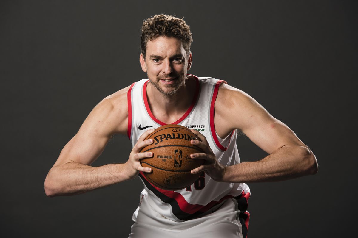upside down Sightseeing Vest Pau Gasol's Health Will Make a Difference for the Trail Blazers in 2019-20  - Blazer's Edge