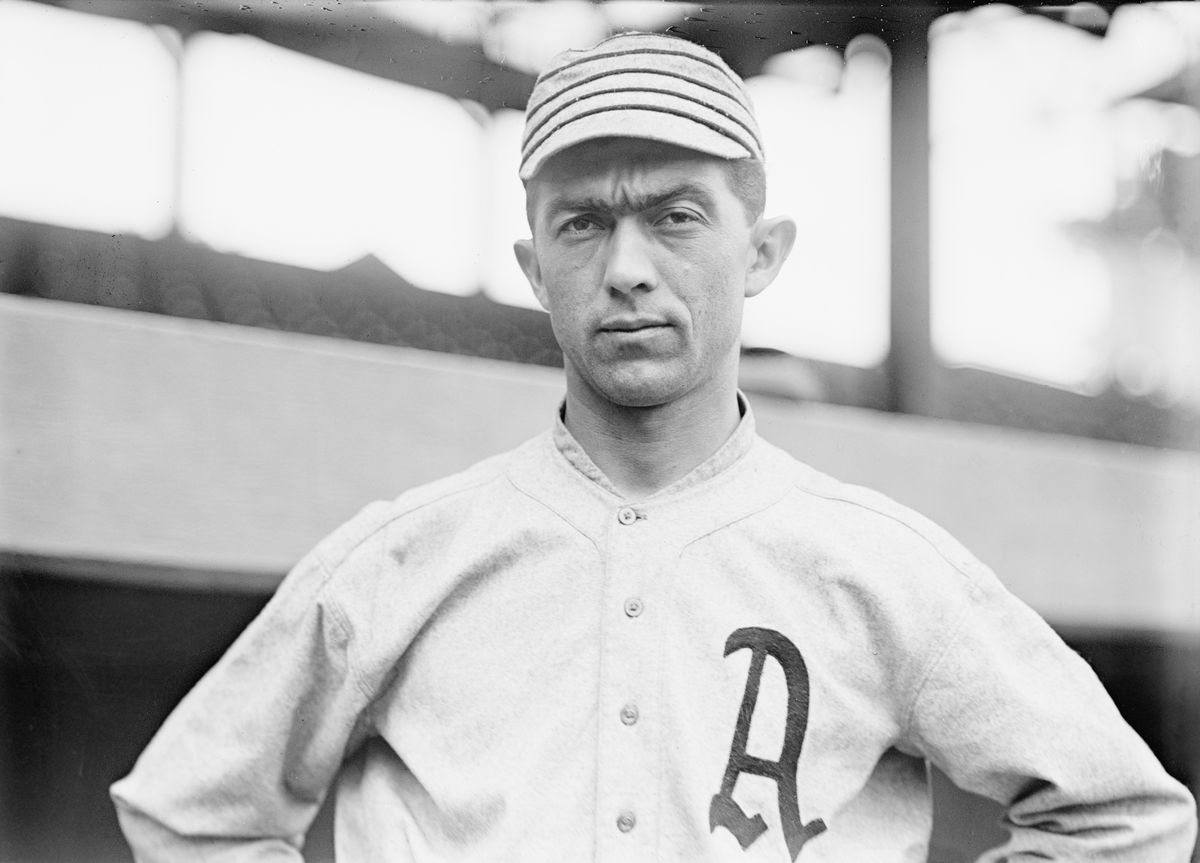 Frank “Home Run” Baker, Major League Baseball Player, Philadelphia Athletics, Portrait, circa 1914