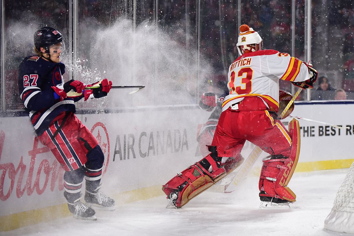 NHL: Heritage Classic-Calgary Flames at Winnipeg Jets