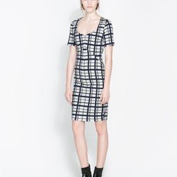 <a href="http://www.zara.com/us/en/woman/dresses/checked-shift-dress-c437631p1564025.html">Zara checked shift dress</a>, $39.99 (was $59.90)