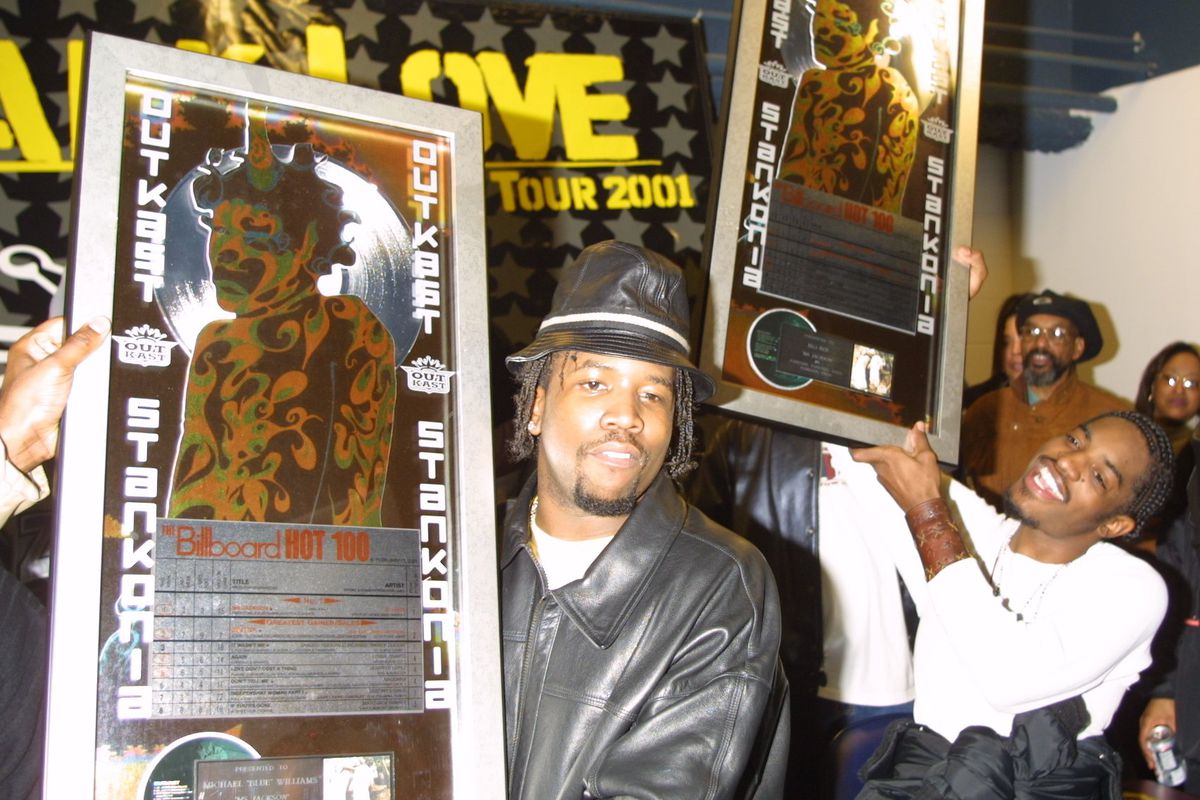 Outkast, Ludacris and Foxy Brown in Concert at Madison Square Garden