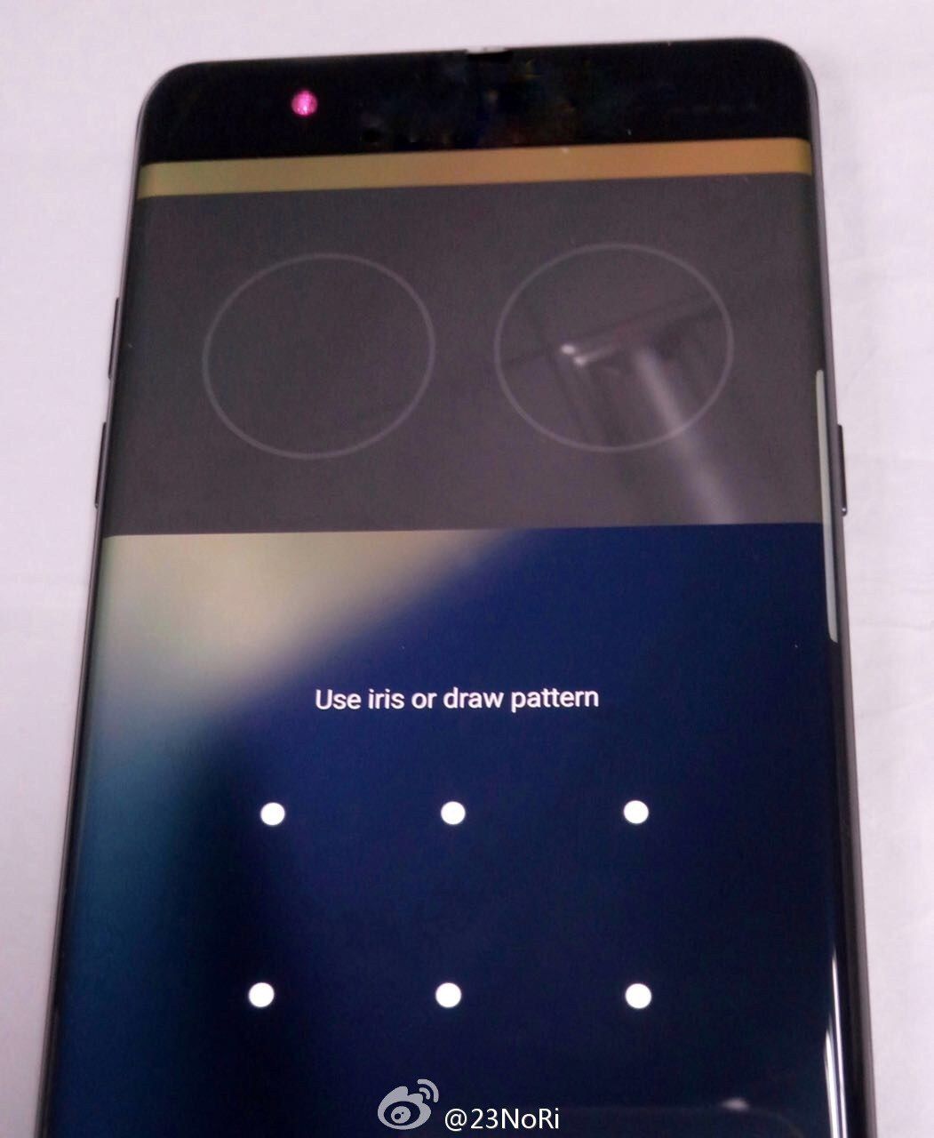 Samsung Galaxy S7 Wiebo Iris Scanner