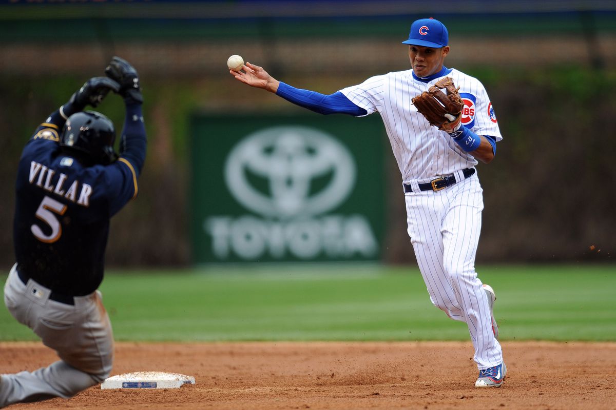 Cubs shortstop Addison Russell