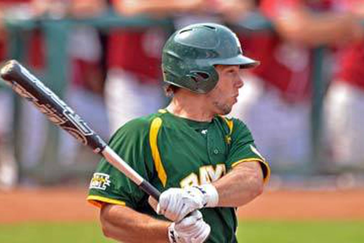 The Baylor Bears can win a trip to the College World Series with a win today over Arkansas.