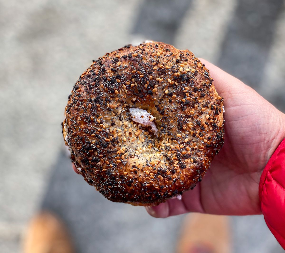 For a taste of the talk of the town: Courage Bagels.