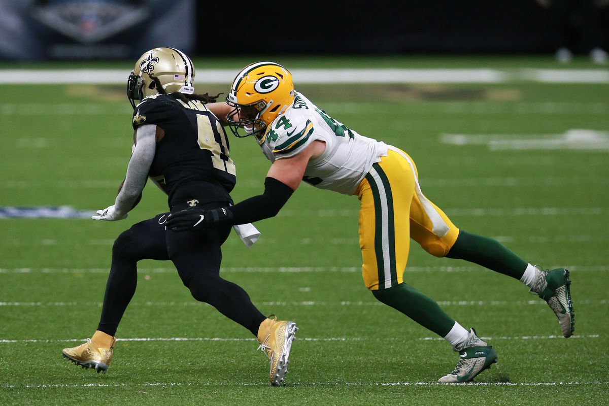 Fleur-de-Links, September 28: Saints running back had a big game in loss to Green  Bay - Canal Street Chronicles