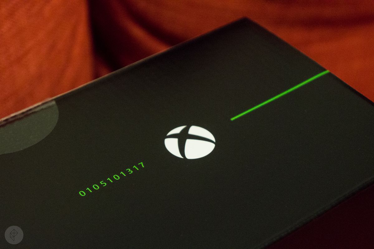 Xbox One X Project Scorpio Edition box - the numbers