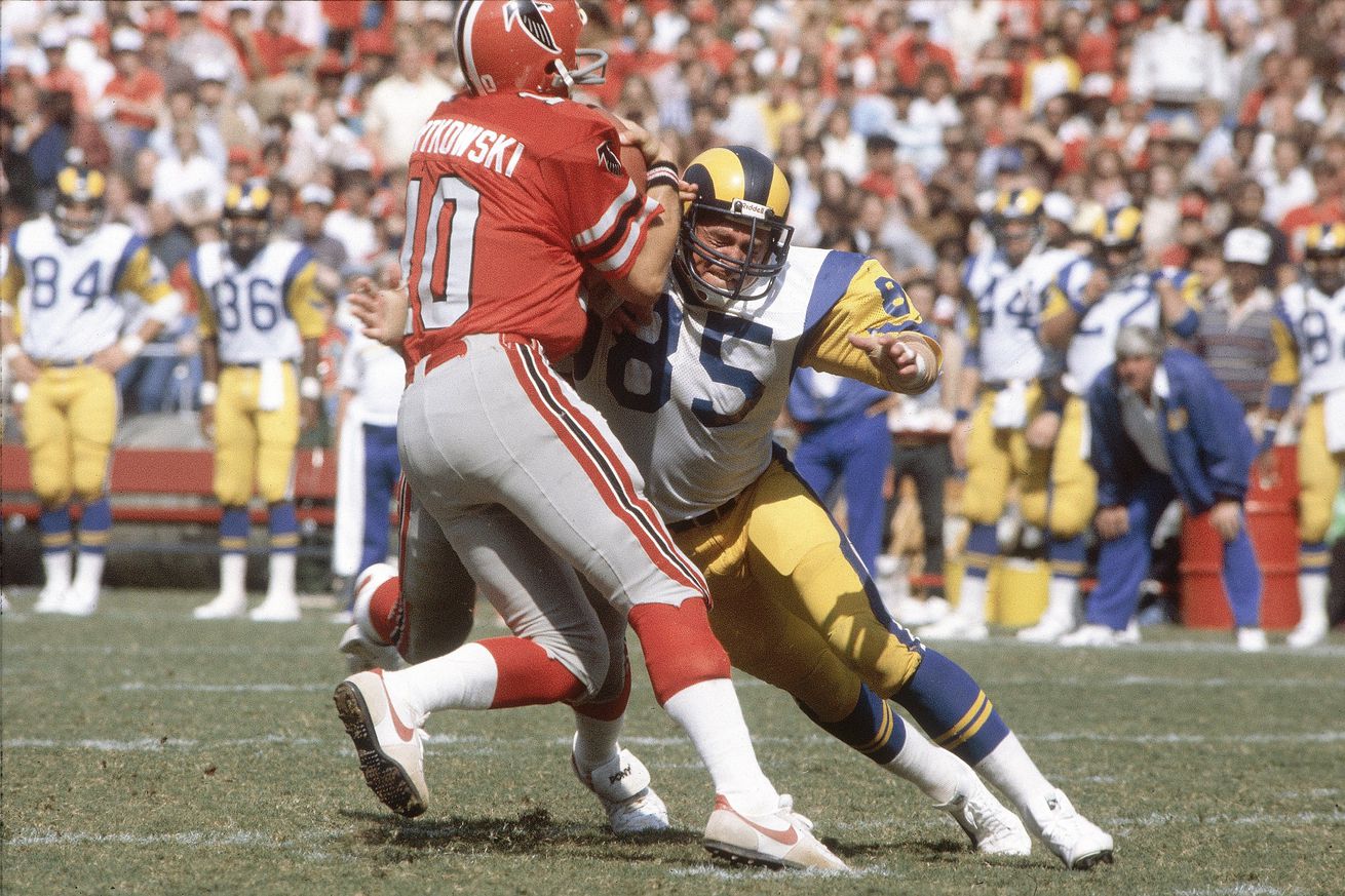 Los Angeles Rams Jack Youngblood...
